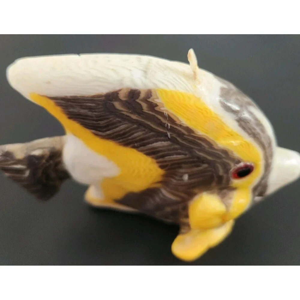 Vintage Candle Tropical Layered Angel Fish  Colorful  1970s Collectible